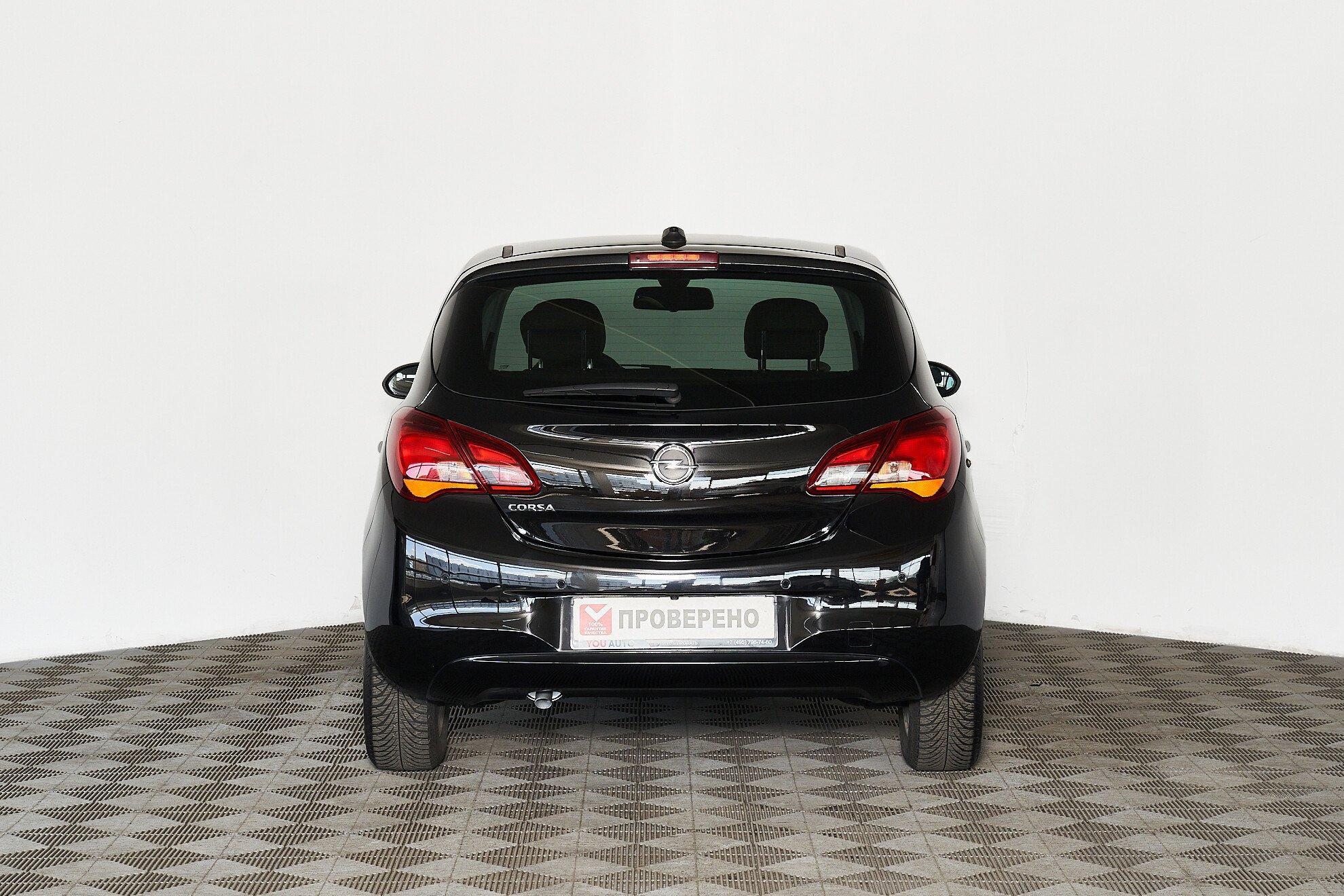 Opel Corsa 2018, черный