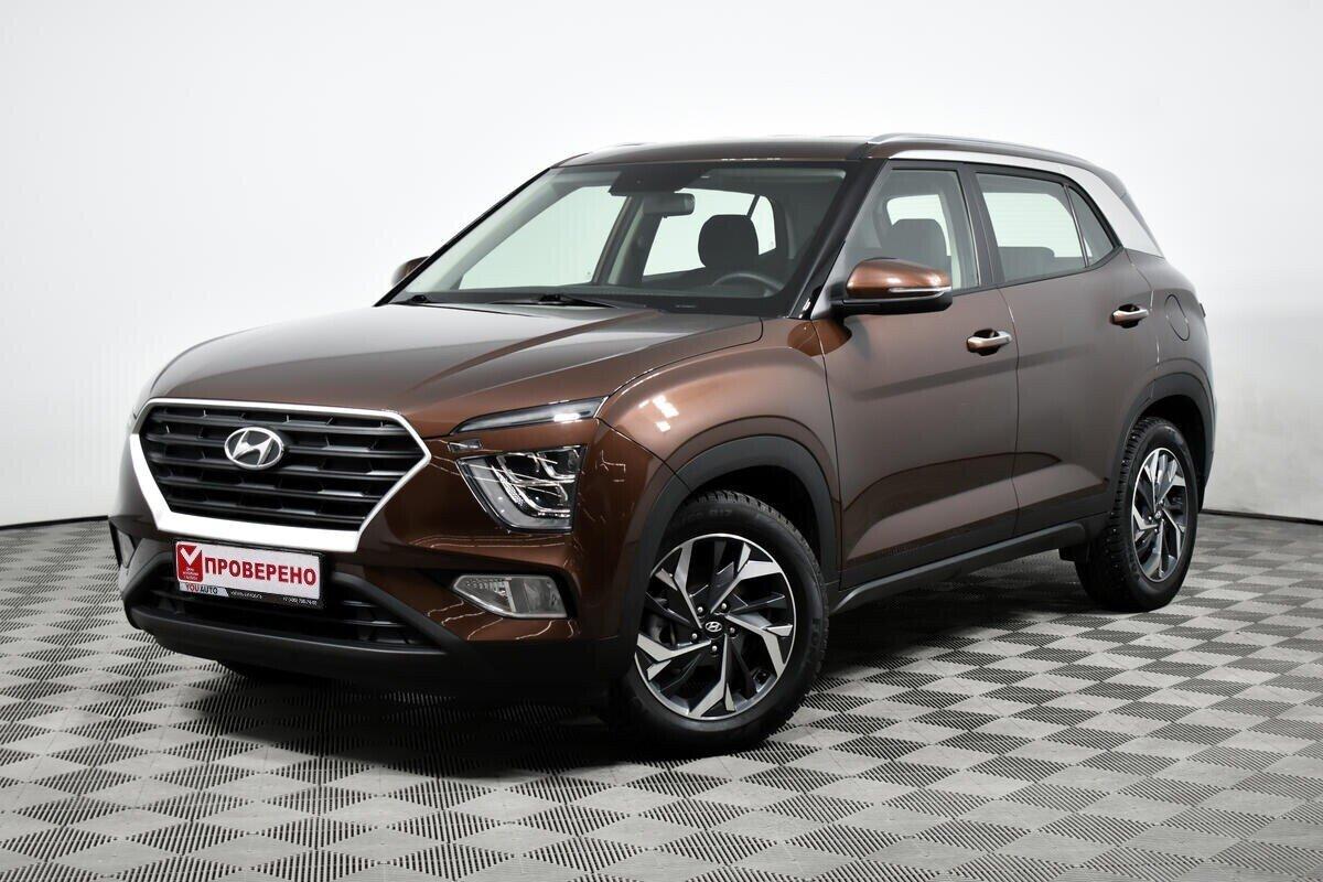 Hyundai Creta 2021, коричневый