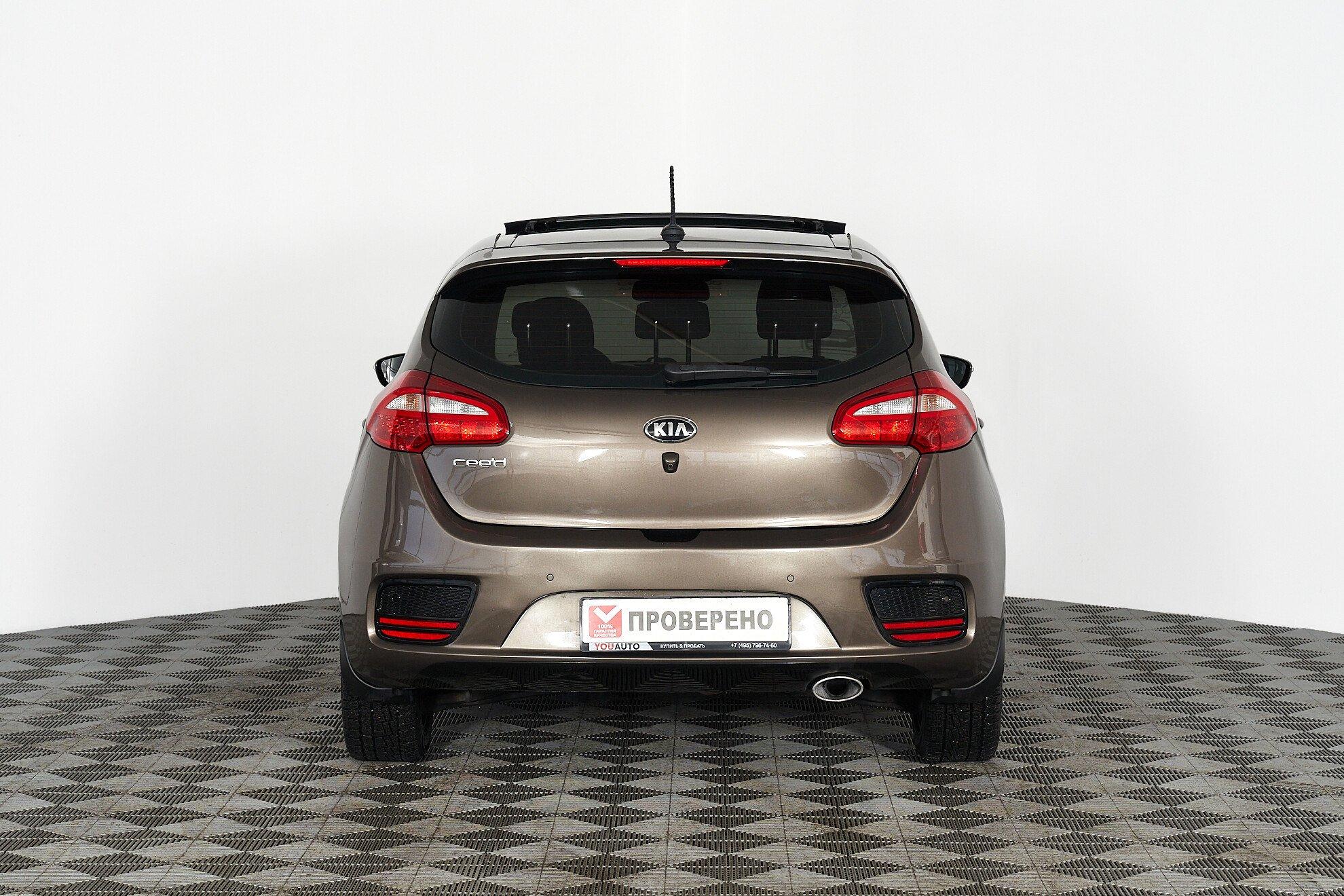 Kia Ceed 2017, коричневый