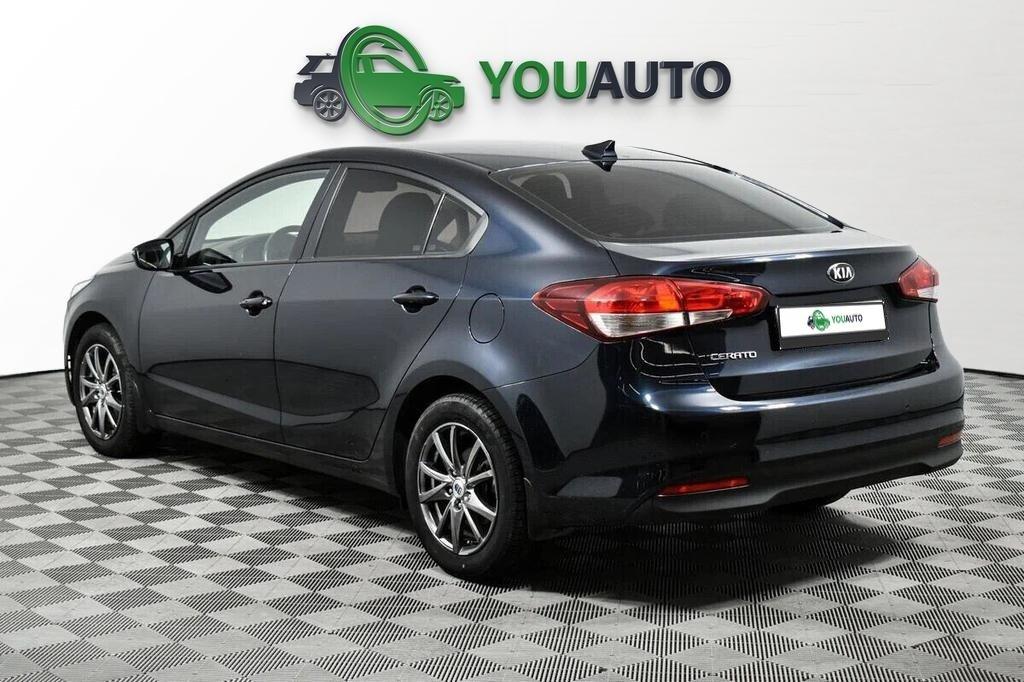 Kia Cerato 2018, синий