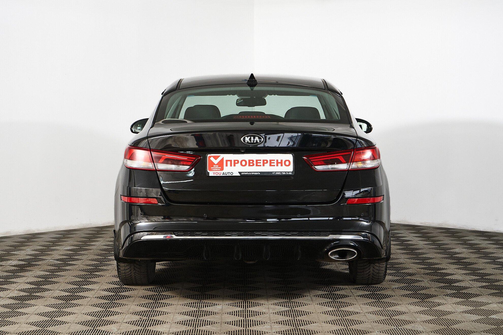 Kia Optima 2020, черный