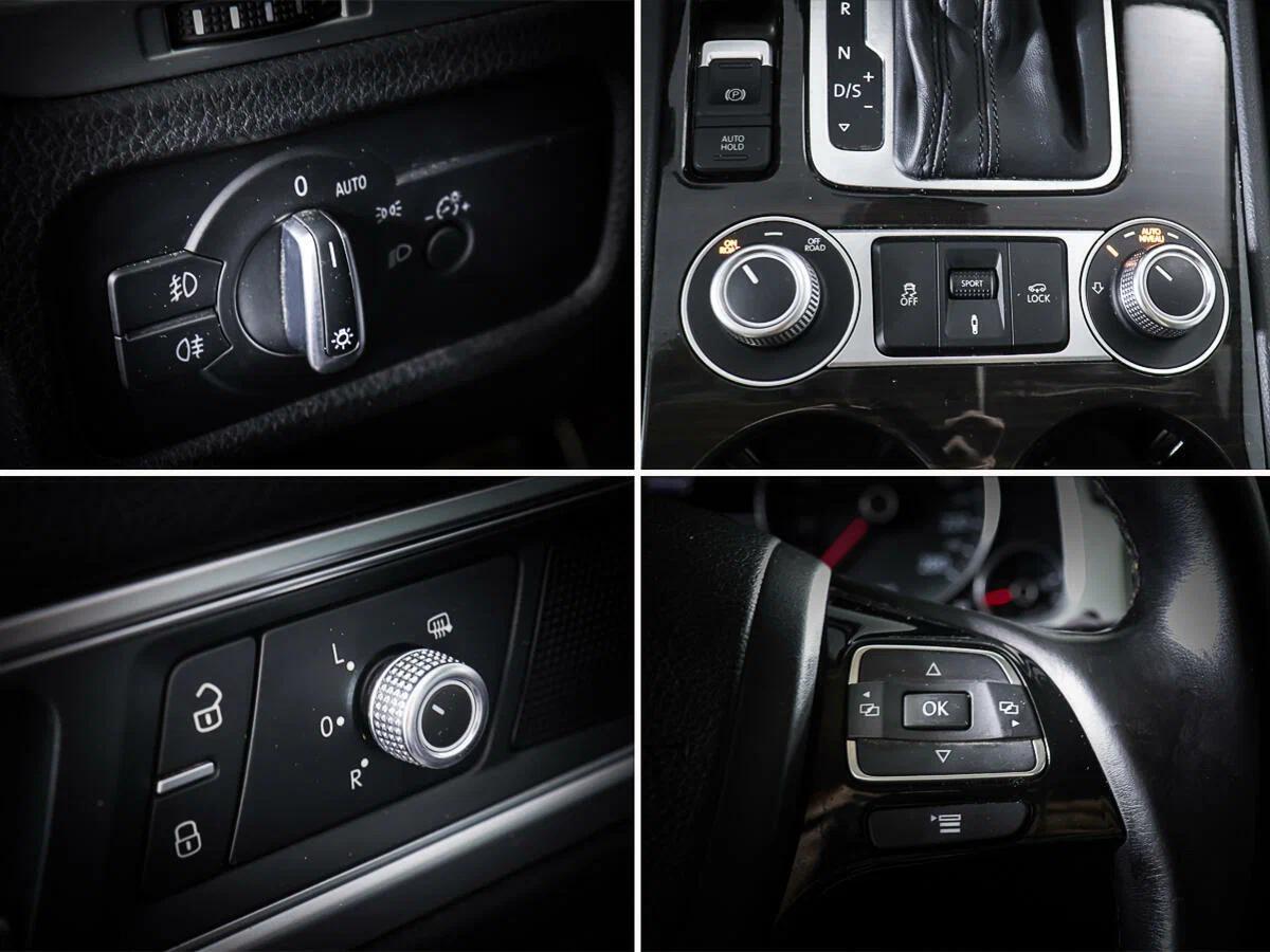 Volkswagen Touareg 2018, черный