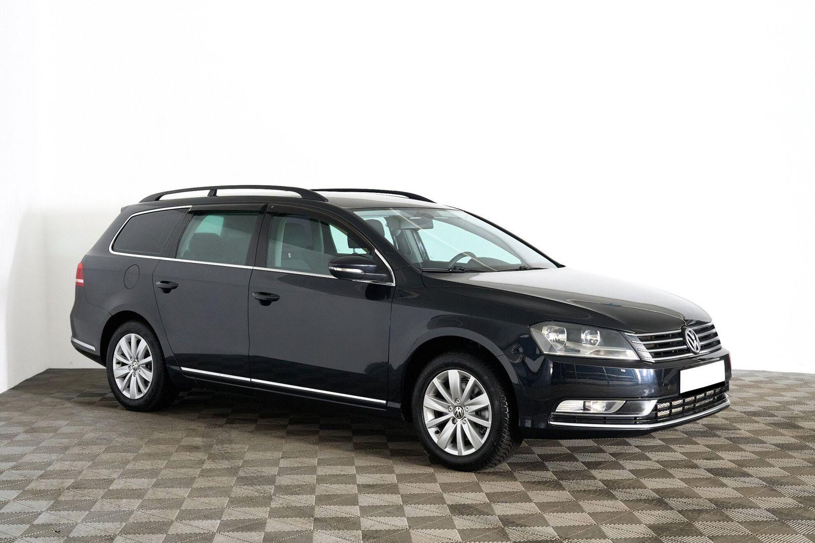 Volkswagen Passat 2011, черный