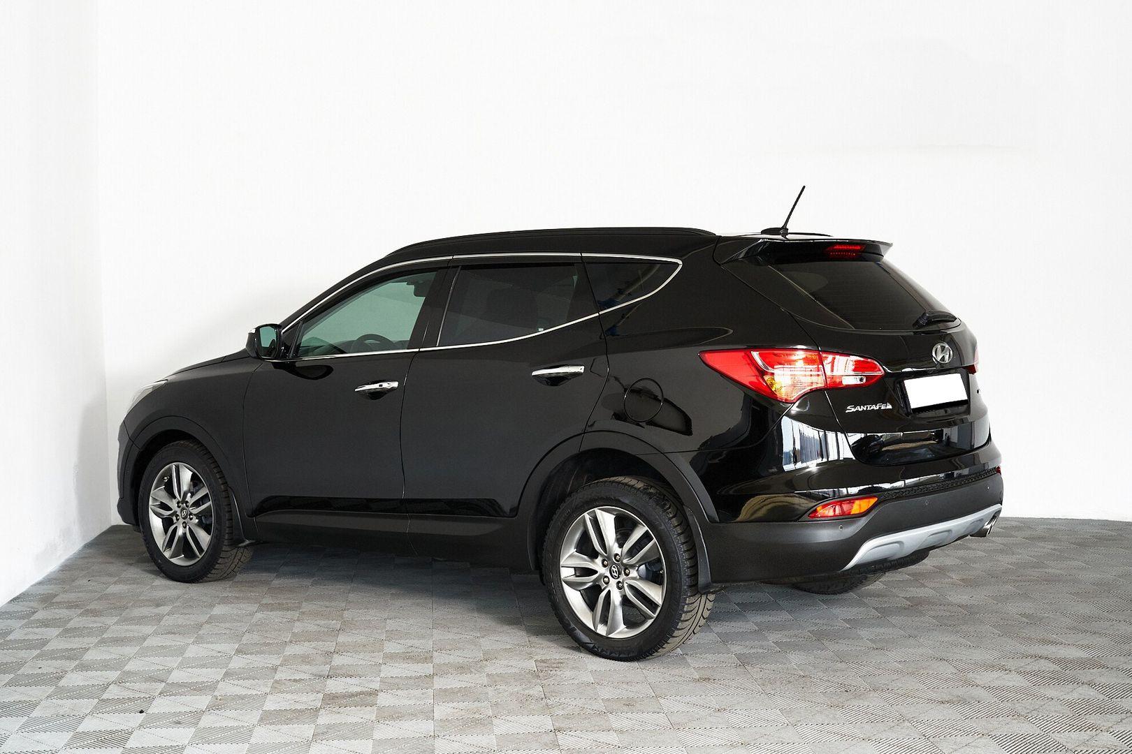 Hyundai Santa Fe 2014, черный