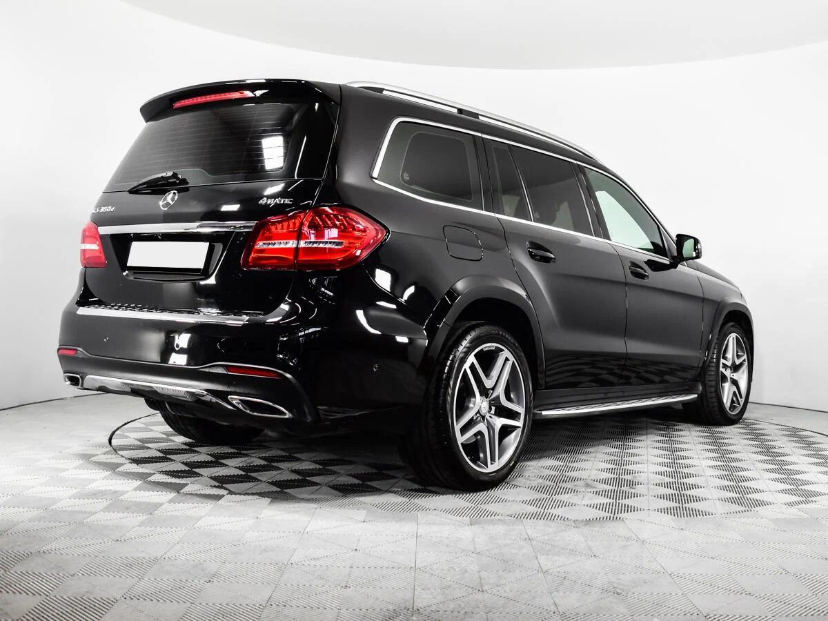 Mercedes-Benz GLS 2018, черный