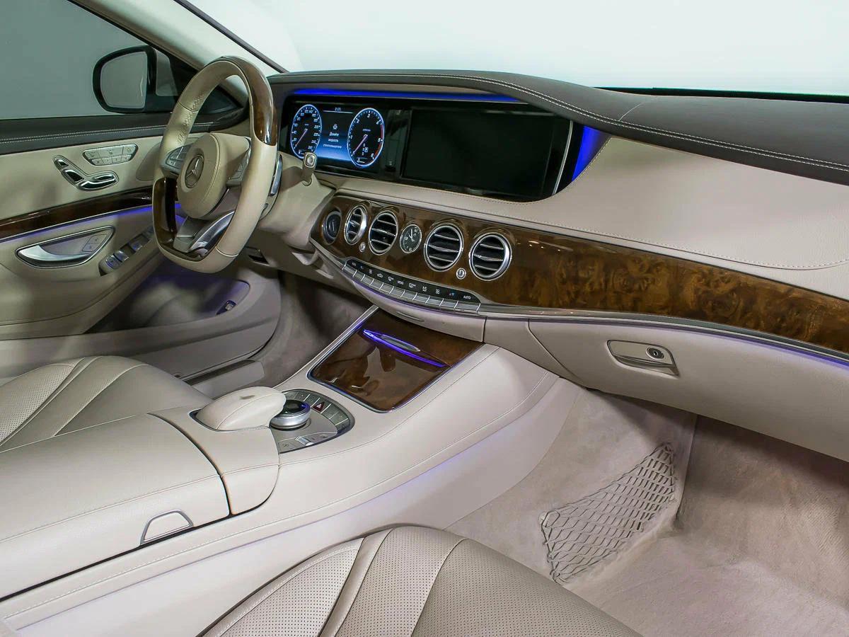 Mercedes-Benz S-Класс 2015, белый