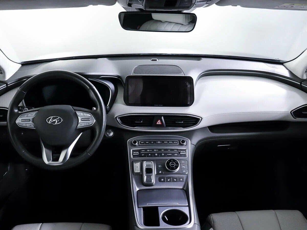 Hyundai Santa Fe 2021, черный