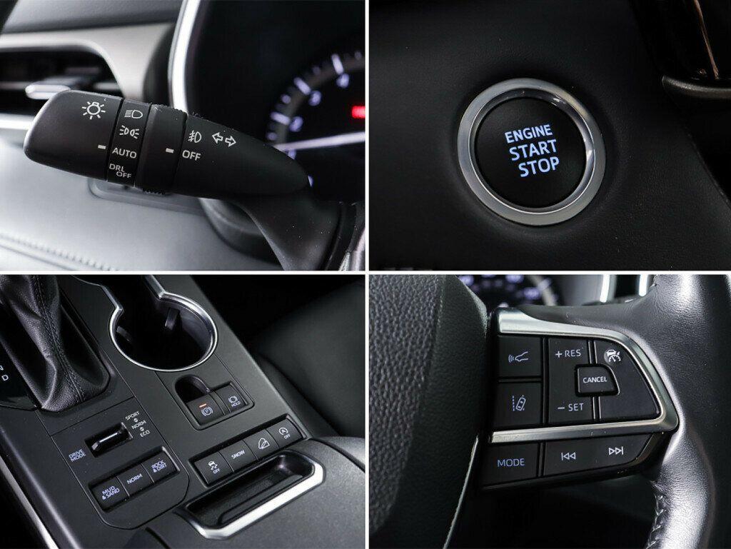 Toyota Highlander 2022, черный
