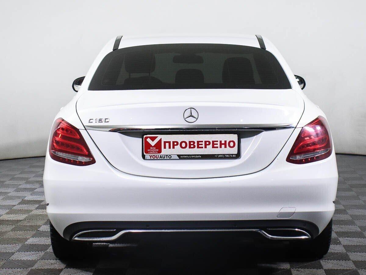 Mercedes-Benz C-Класс 2014, белый