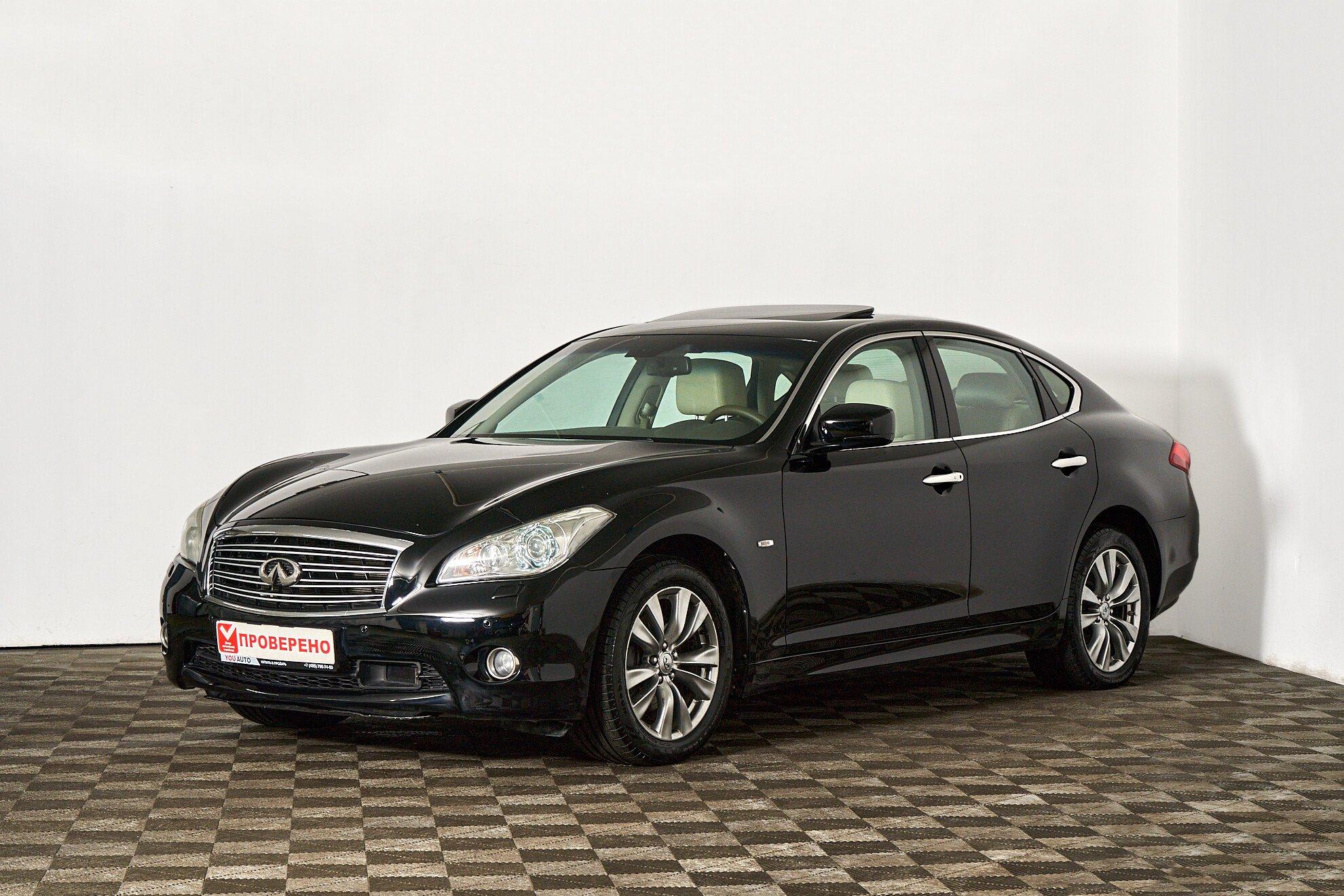 Infiniti Q70 2014, черный