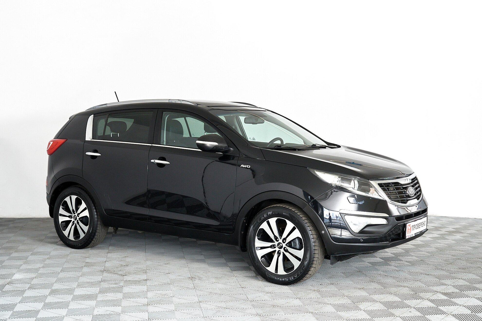 Kia Sportage 2012, черный