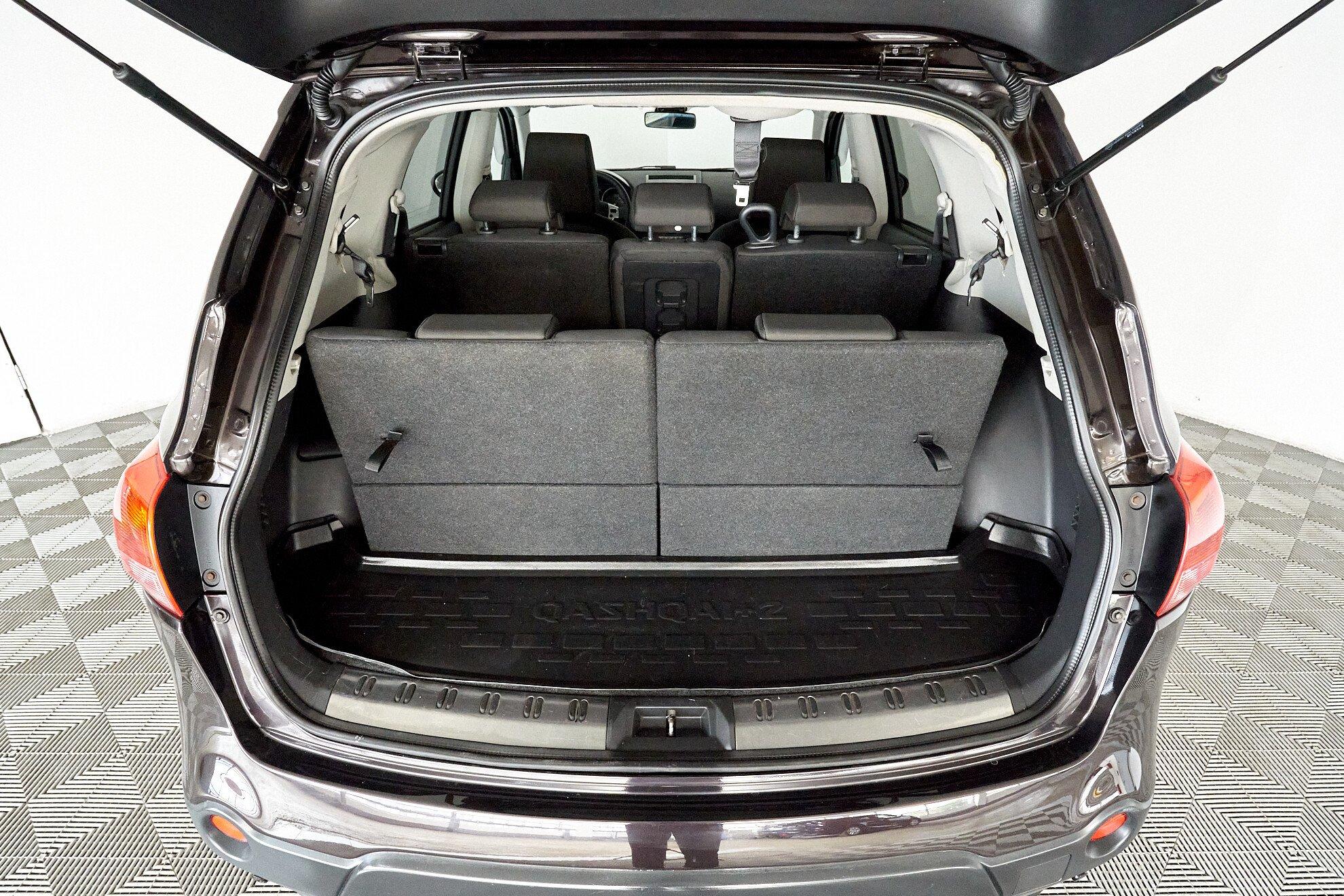 Nissan Qashqai+2 2009, фиолетовый