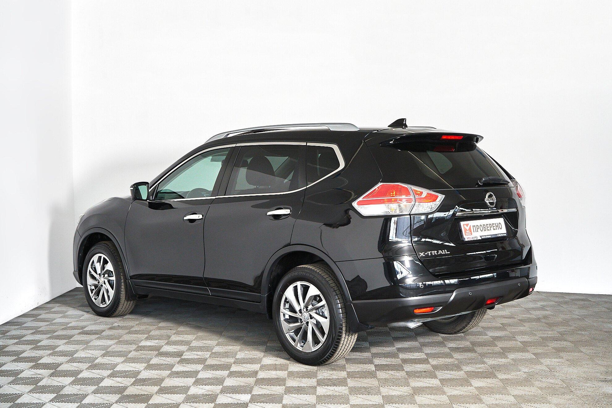 Nissan X-Trail 2017, черный