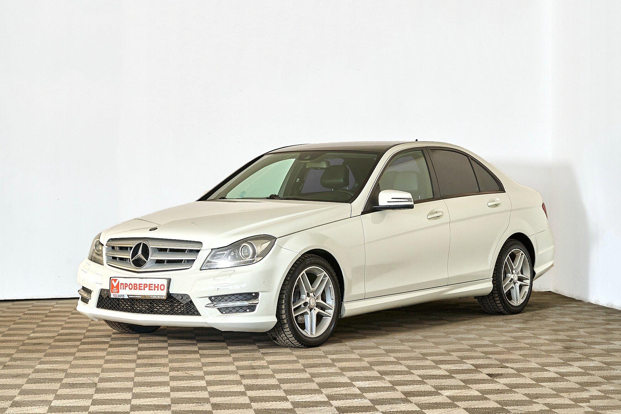 Mercedes-Benz C-Класс 2013, белый