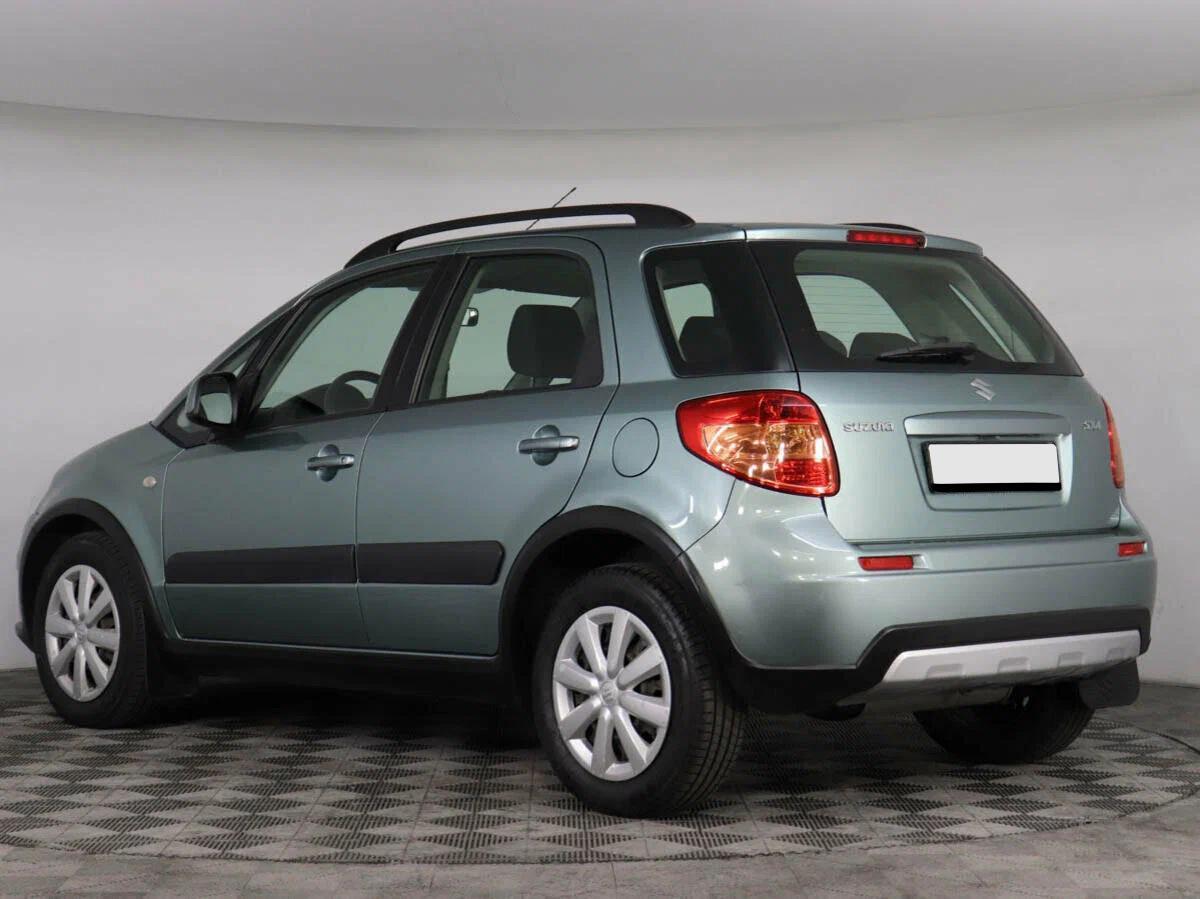 Suzuki SX4 2013, зеленый