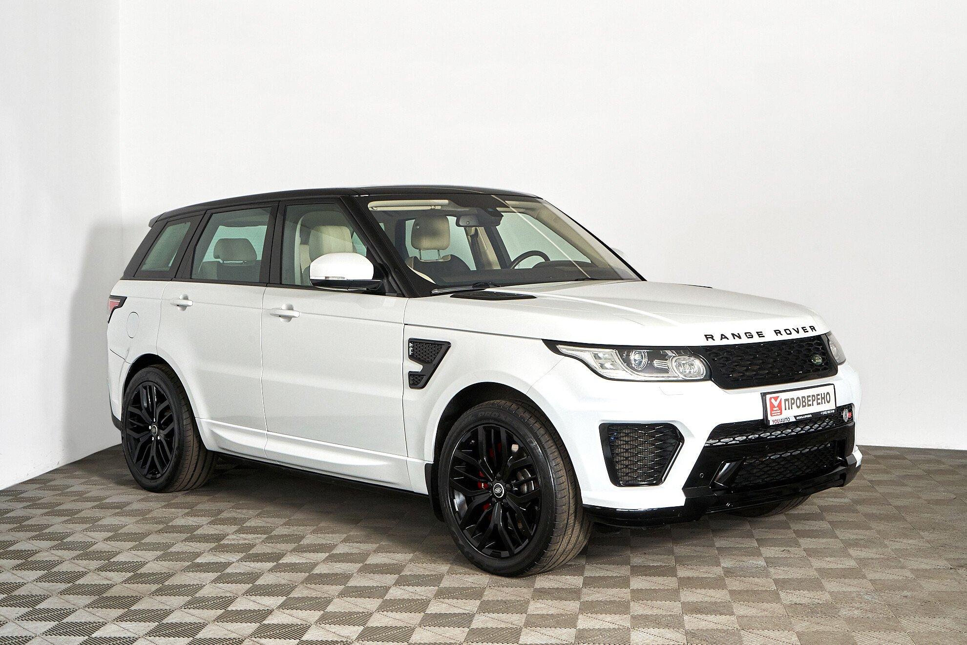 Land Rover Range Rover Sport 2013, белый