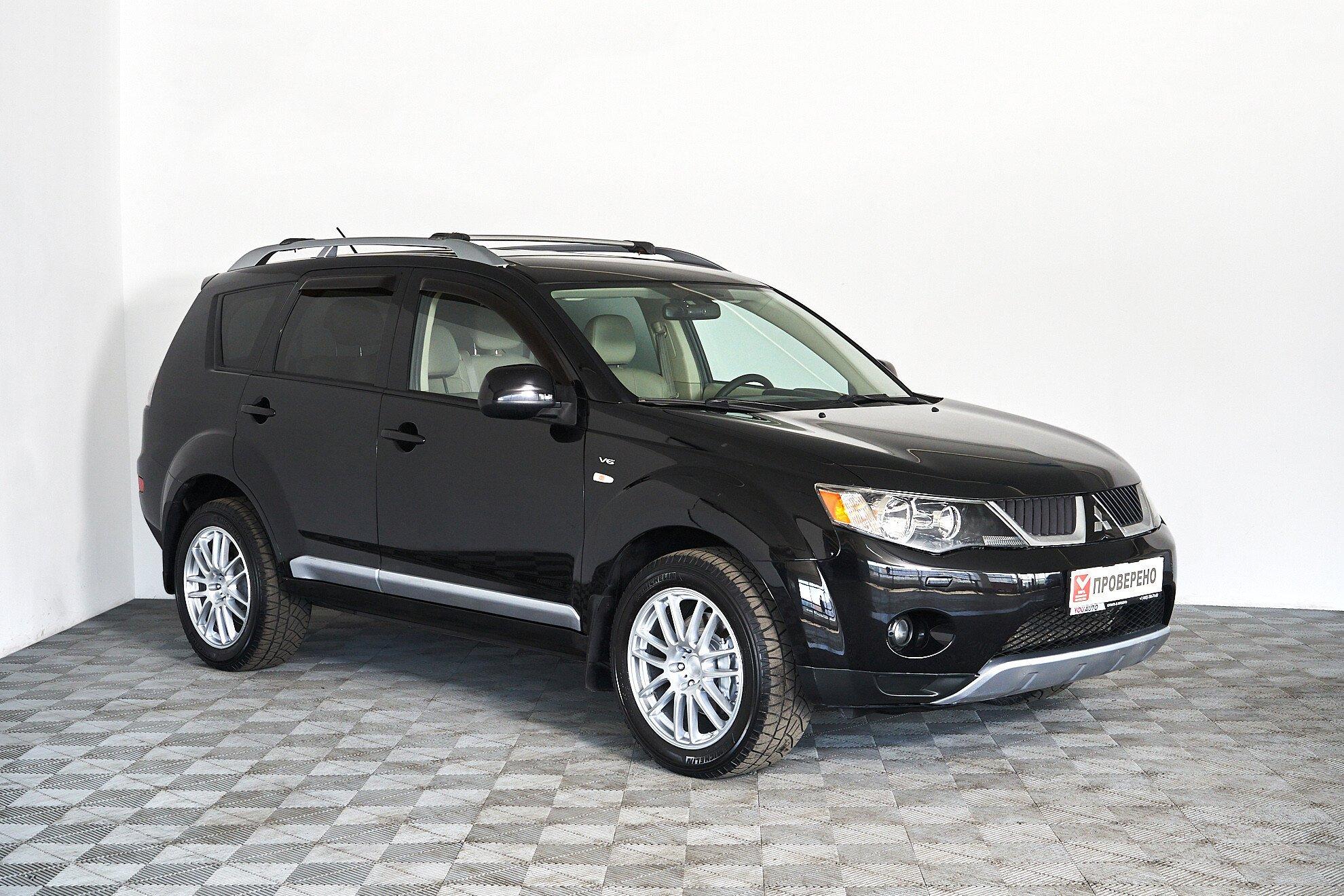 Mitsubishi Outlander 2008, черный