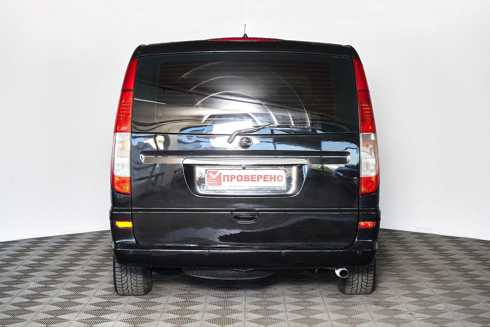 Mercedes-Benz Vito 2010, черный
