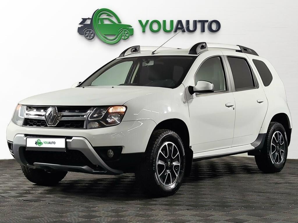 Renault Duster 2020, белый