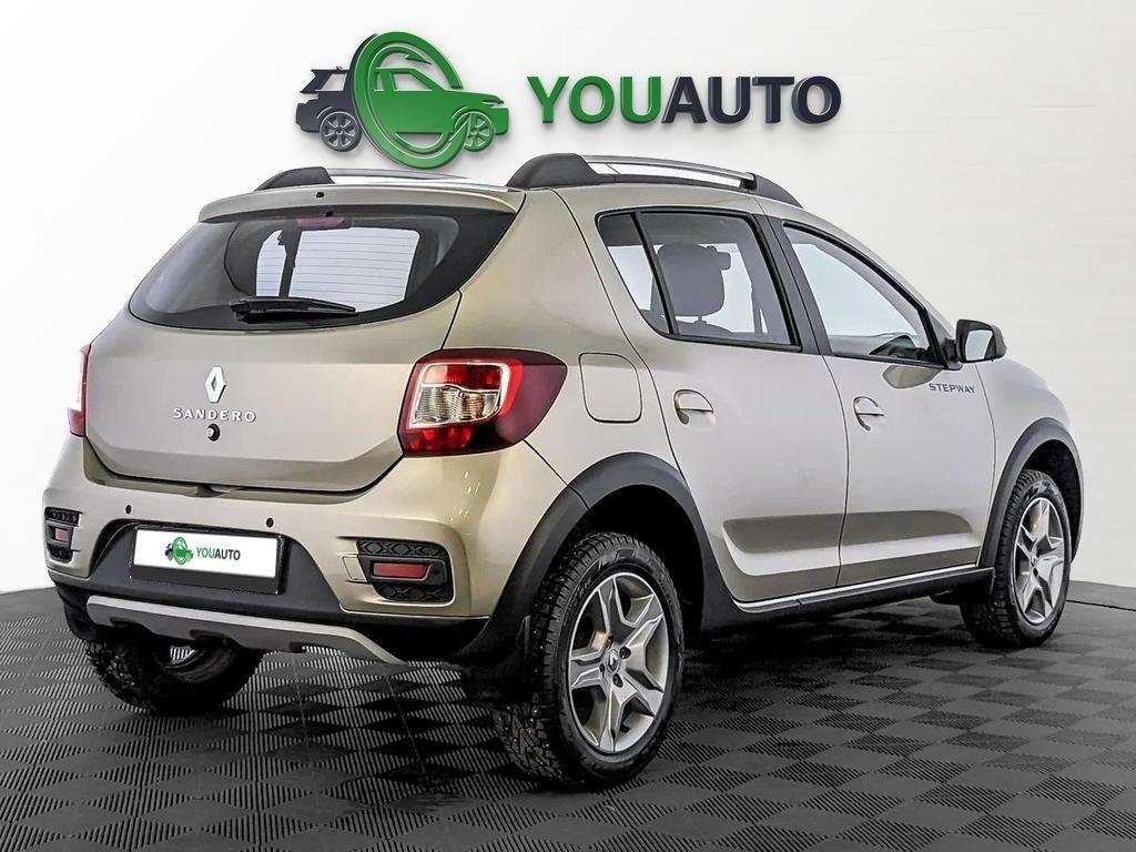 Renault Sandero 2018, бежевый