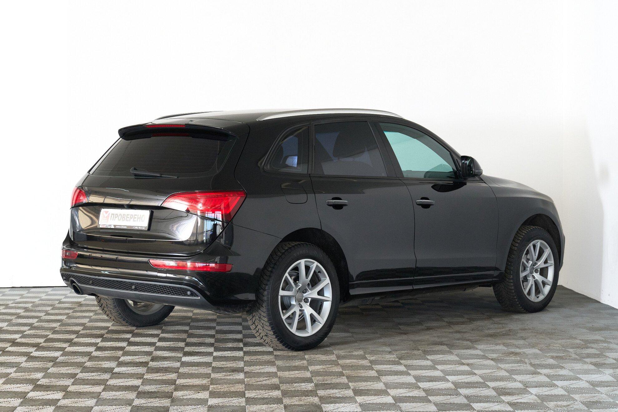 Audi Q5 2015, черный