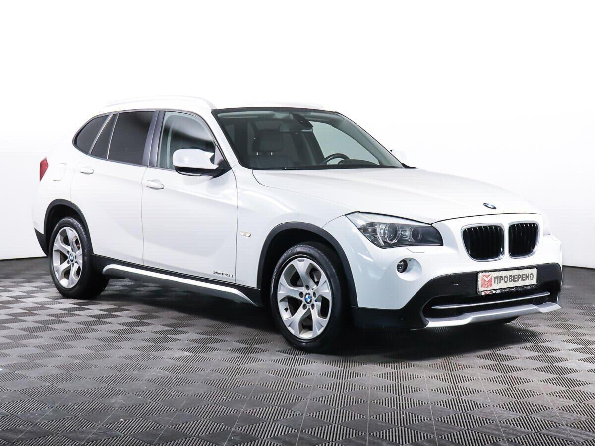 BMW X1 2014, белый