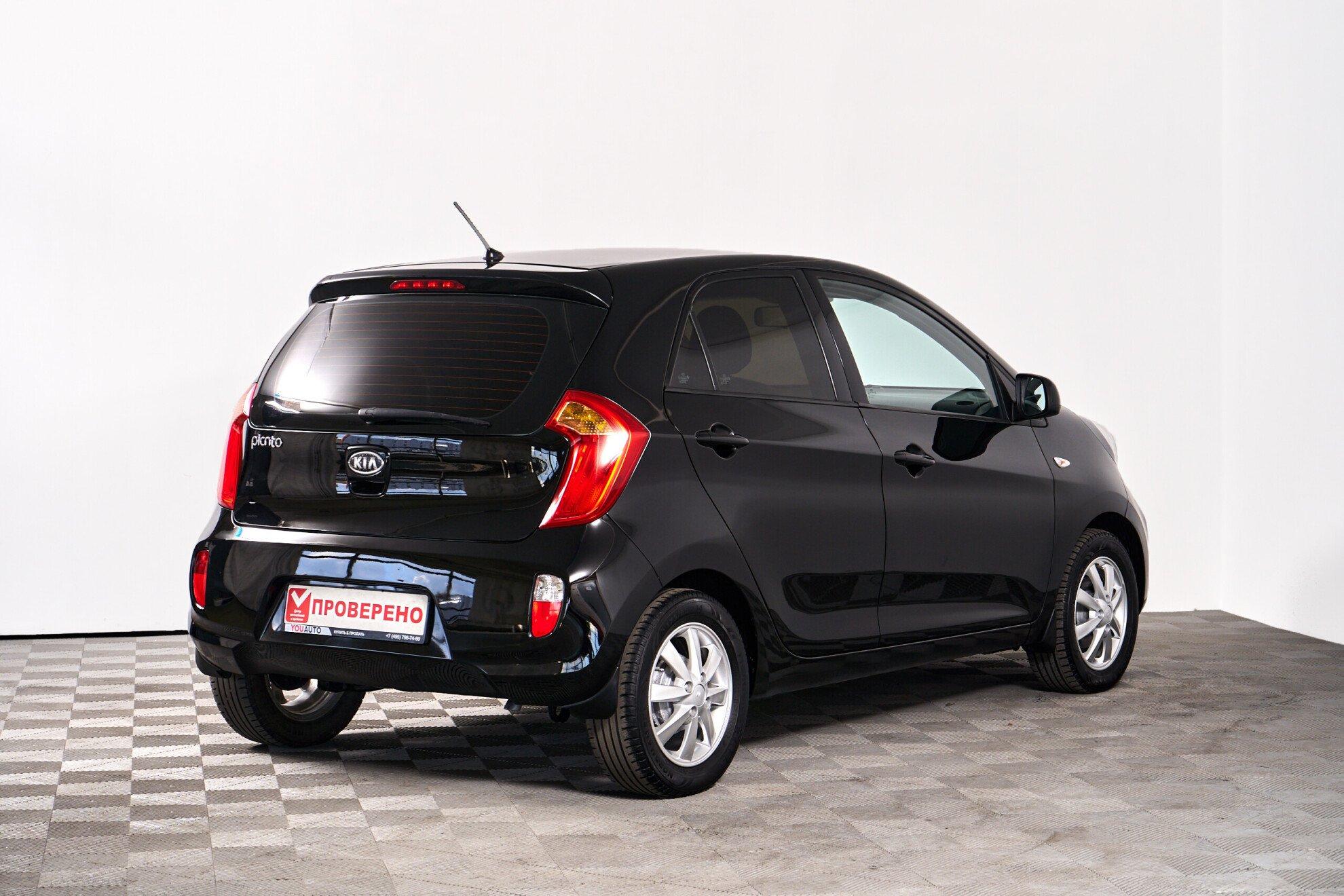 Kia Picanto 2012, черный