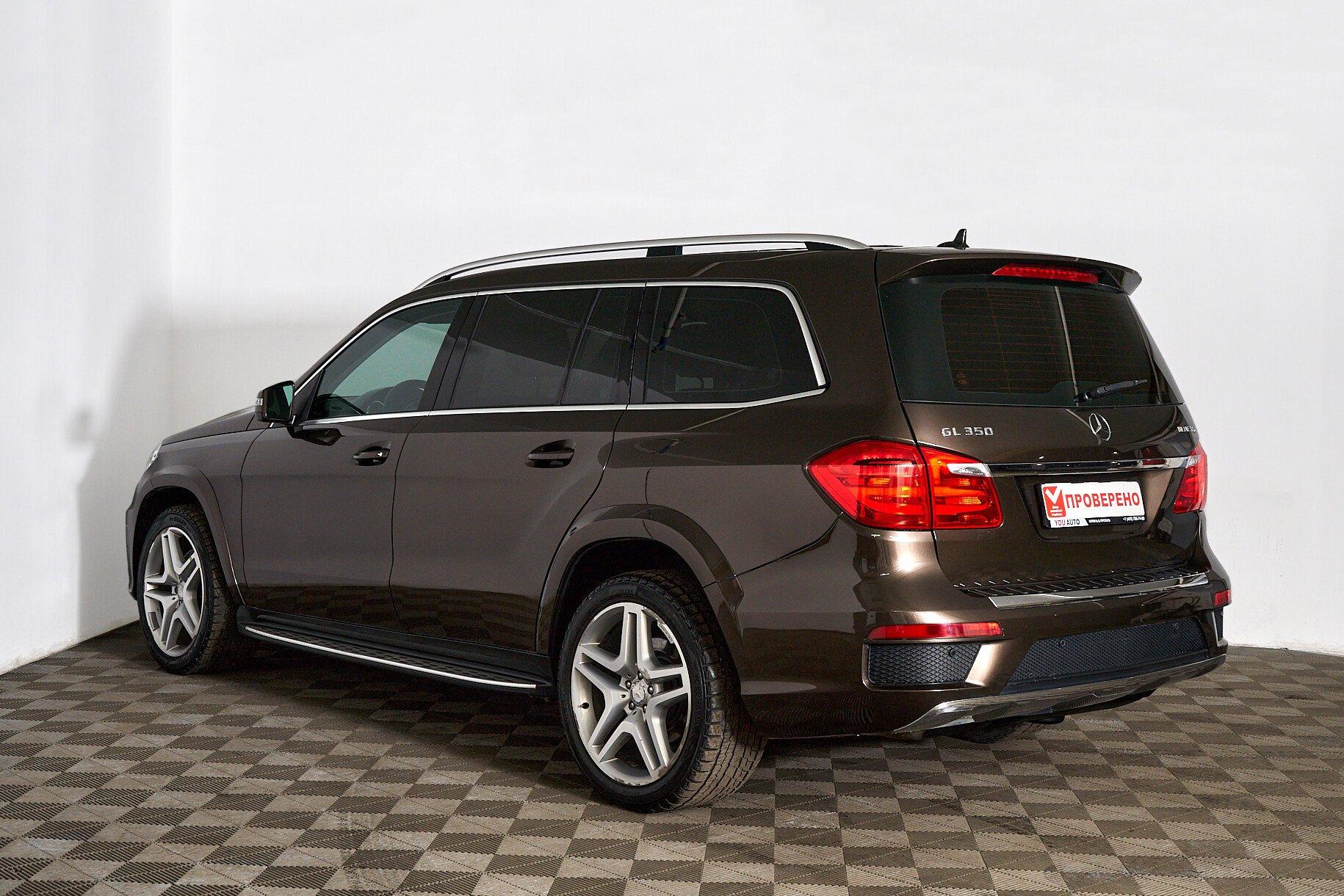 Mercedes-Benz GL-Класс 2015, коричневый