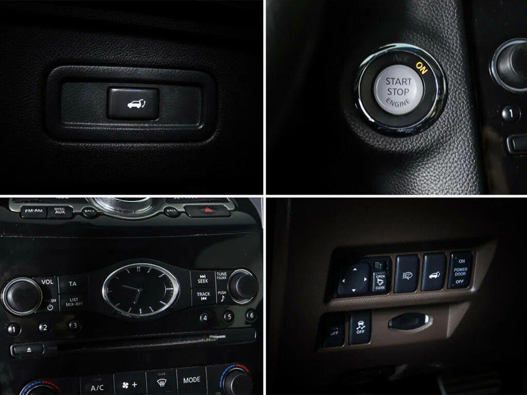 Infiniti QX70 2016, черный