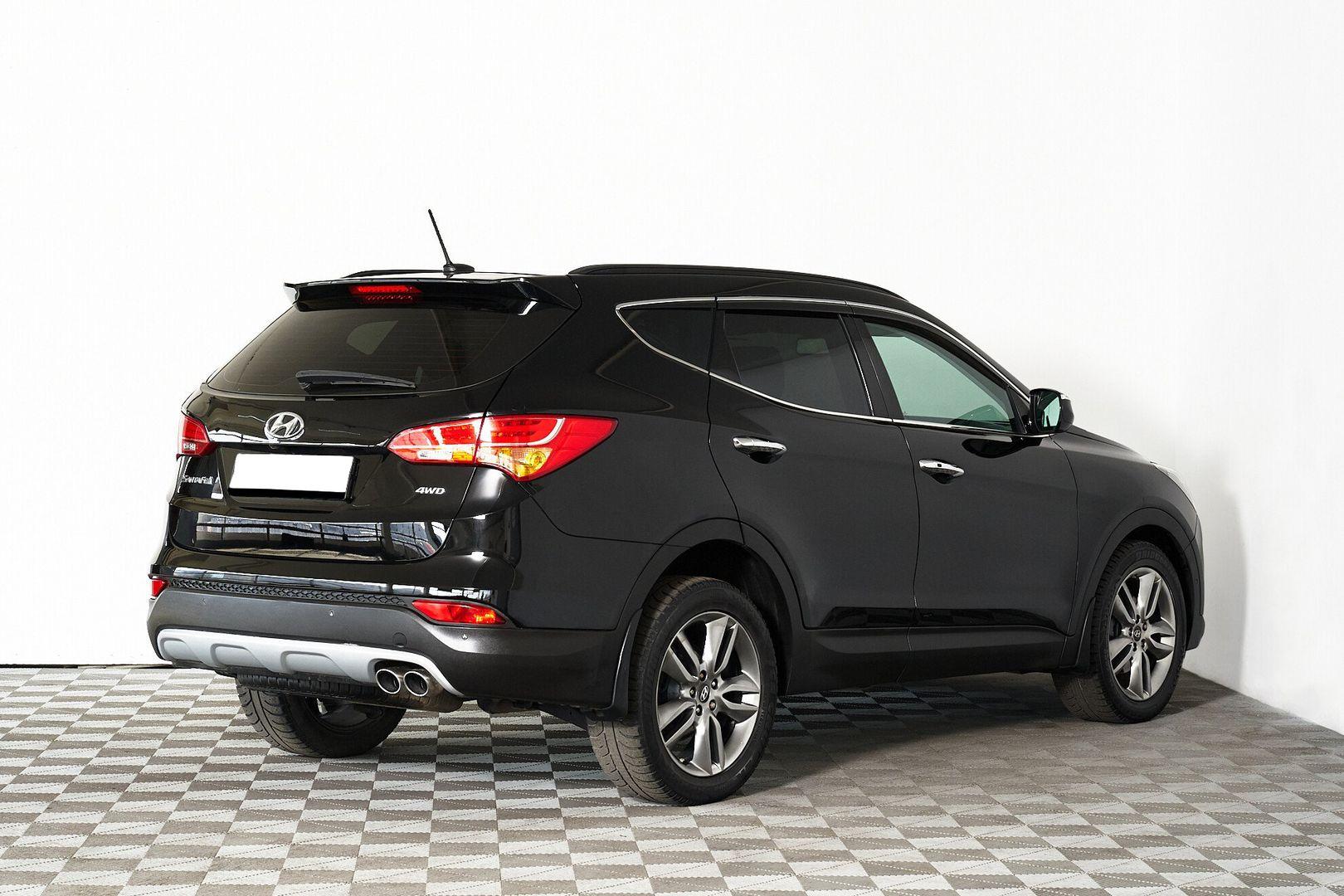 Hyundai Santa Fe 2014, черный