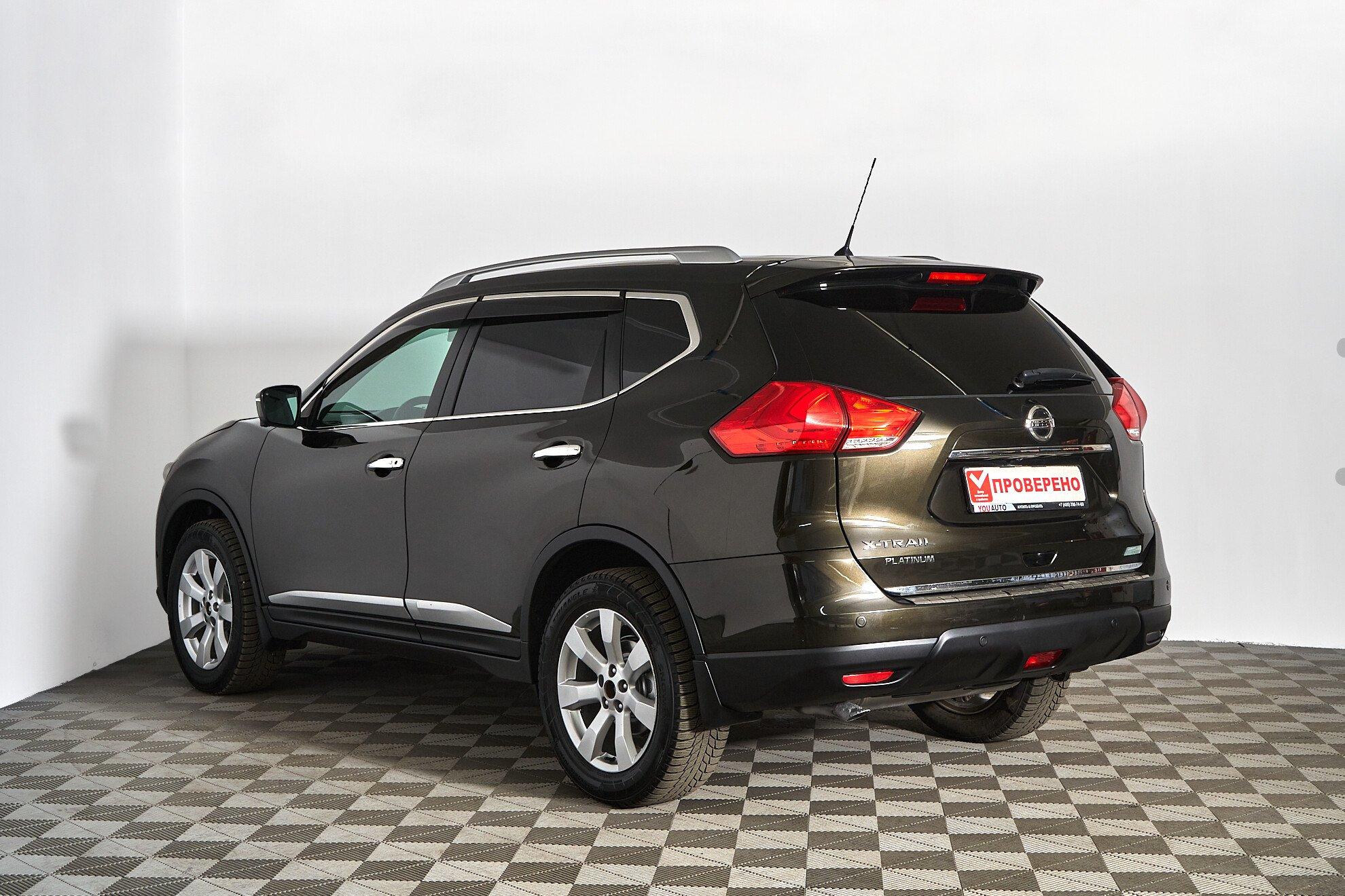 Nissan X-Trail 2016, коричневый