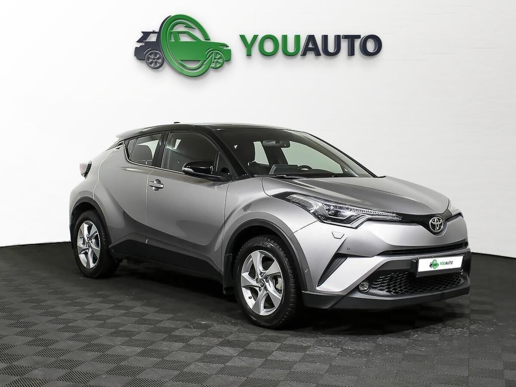 Toyota C-HR 2018, серебряный