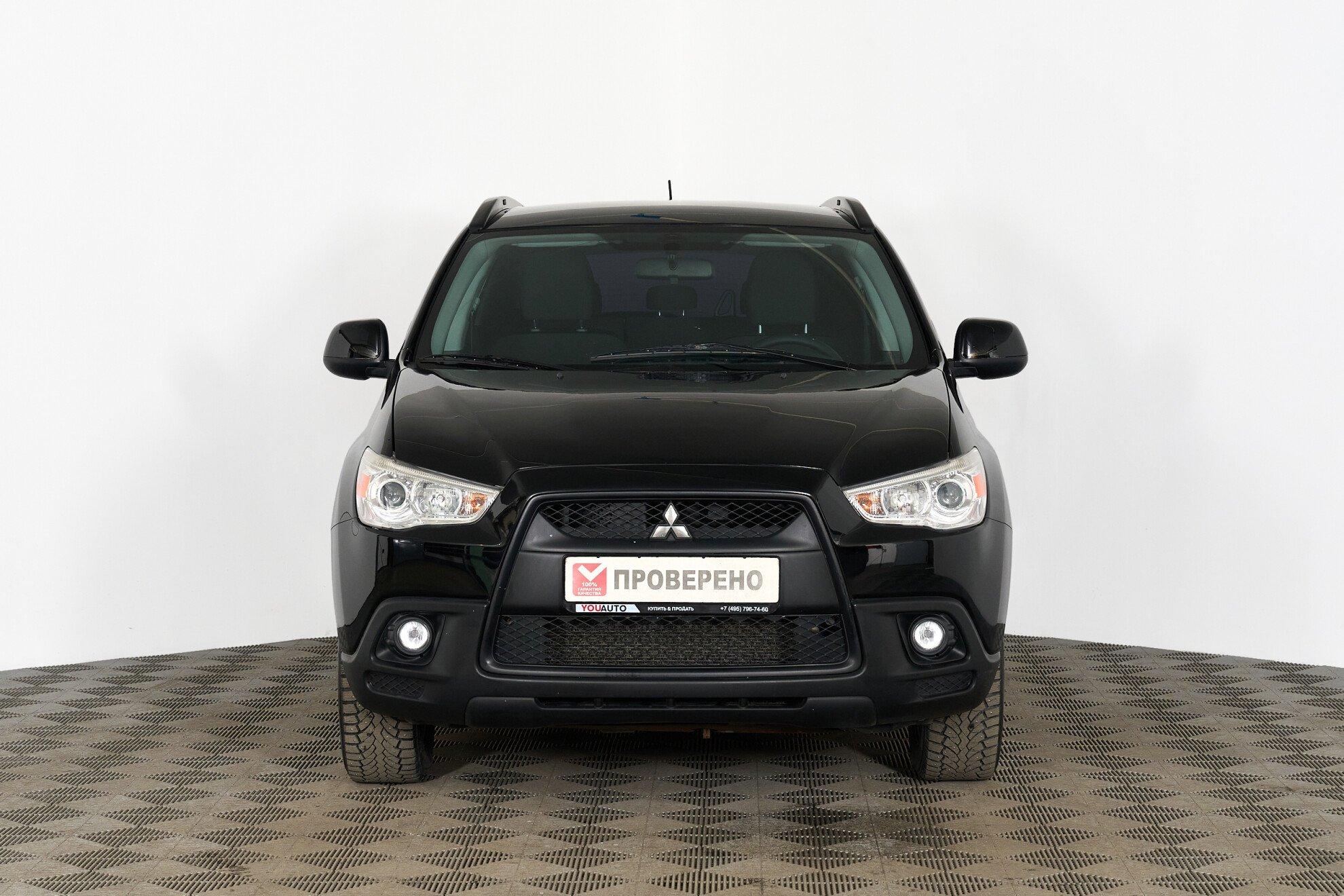 Mitsubishi ASX 2012, черный