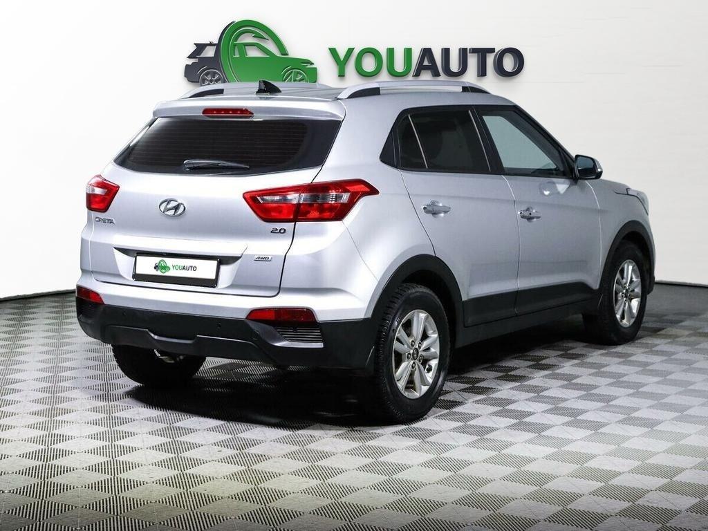 Hyundai Creta 2019, серебряный