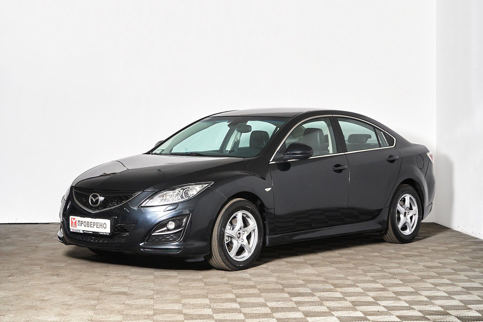 Mazda 6 2010, черный