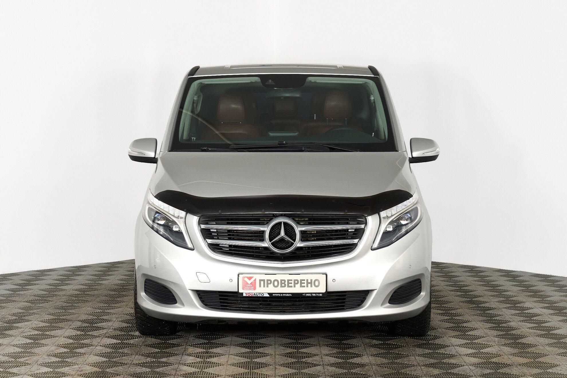 Mercedes-Benz V-Класс 2017, серебряный