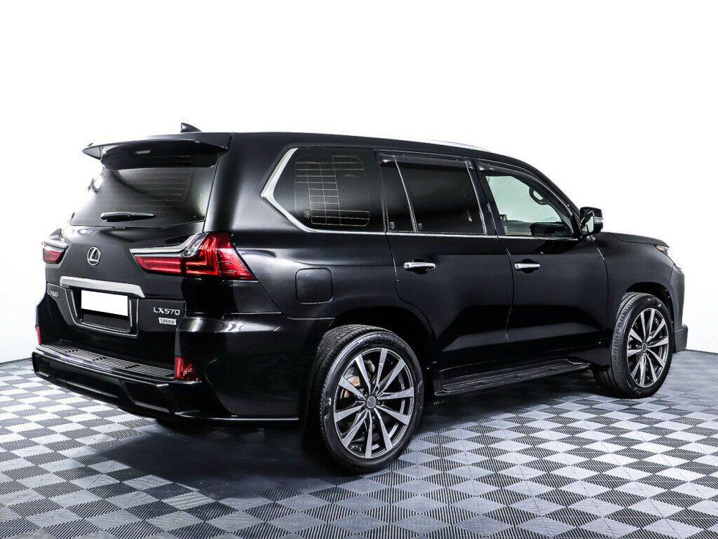 Lexus LX 2019, черный