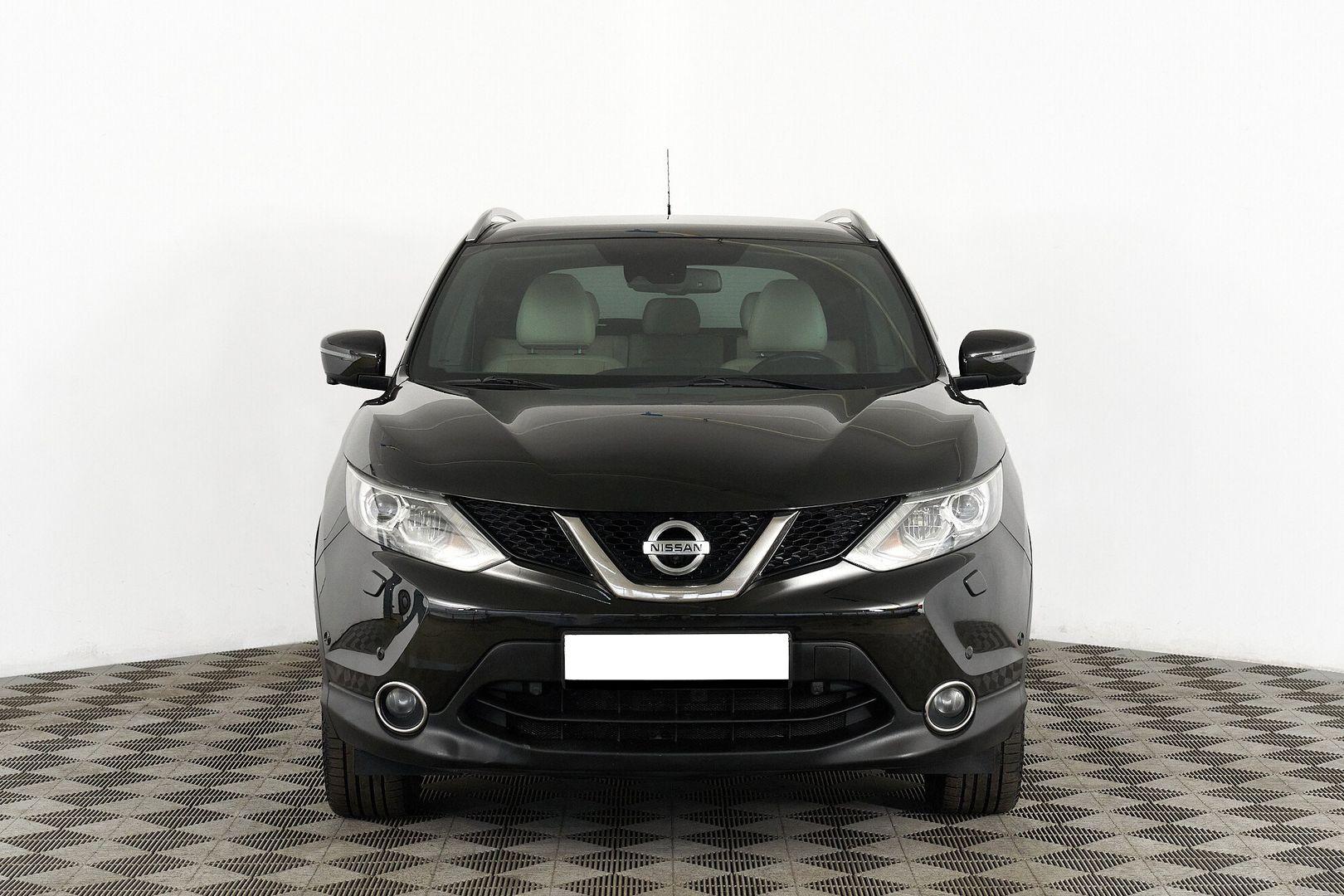 Nissan Qashqai 2017, черный