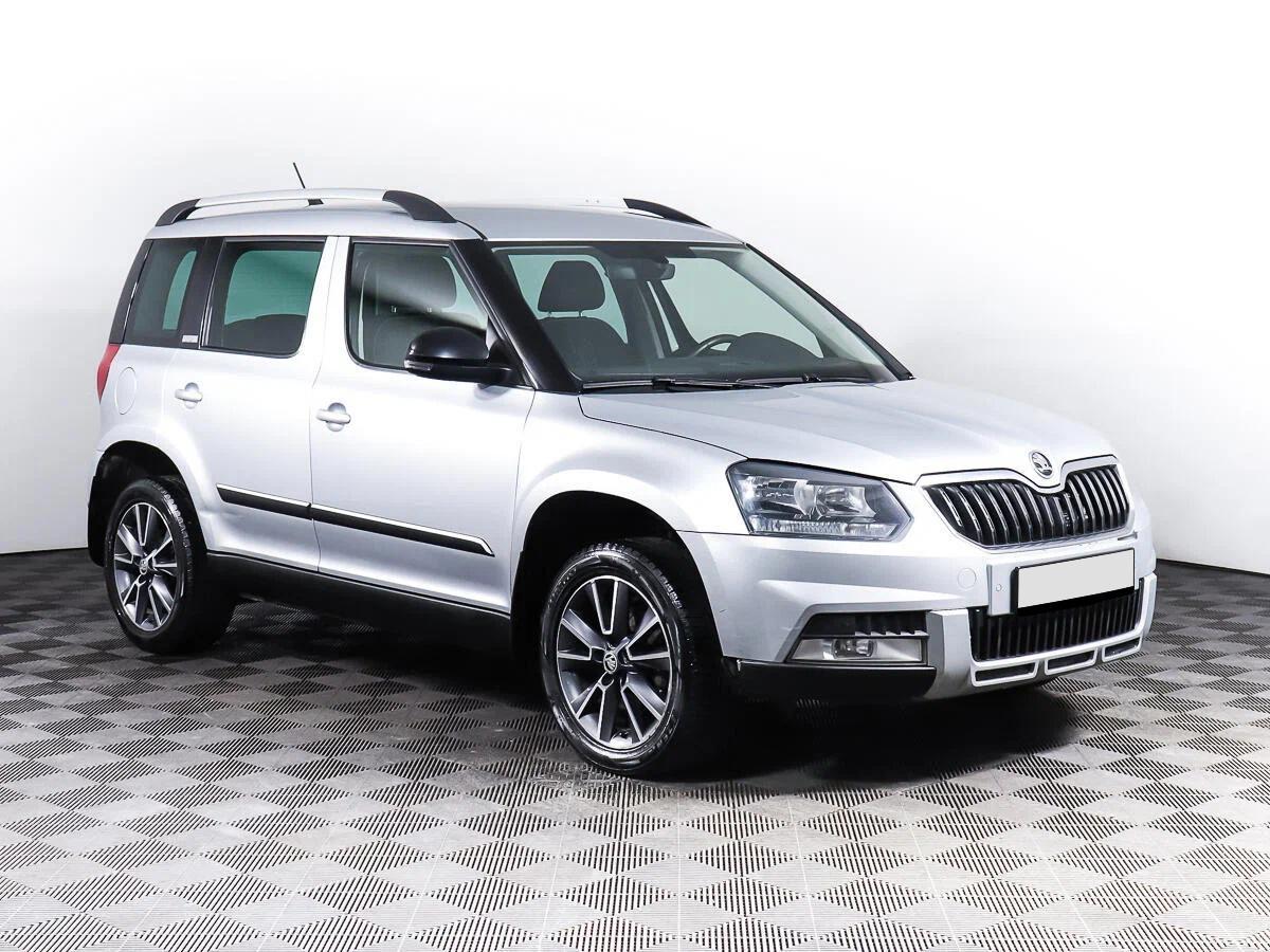 Skoda Yeti 2016, серебряный
