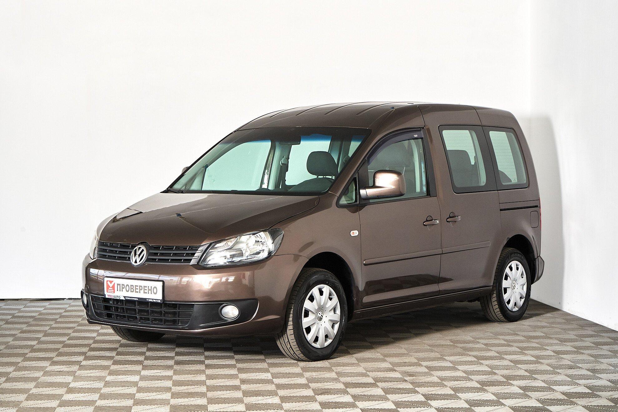 Volkswagen Caddy 2011, коричневый