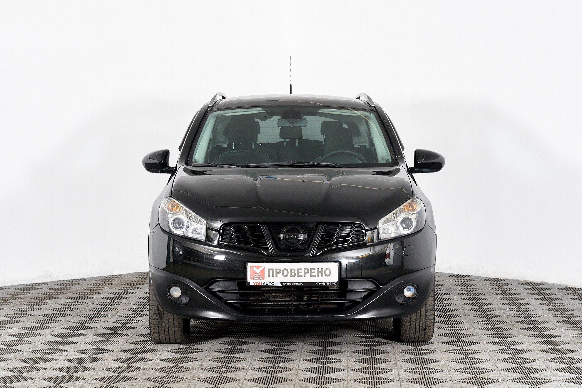 Nissan Qashqai 2012, черный