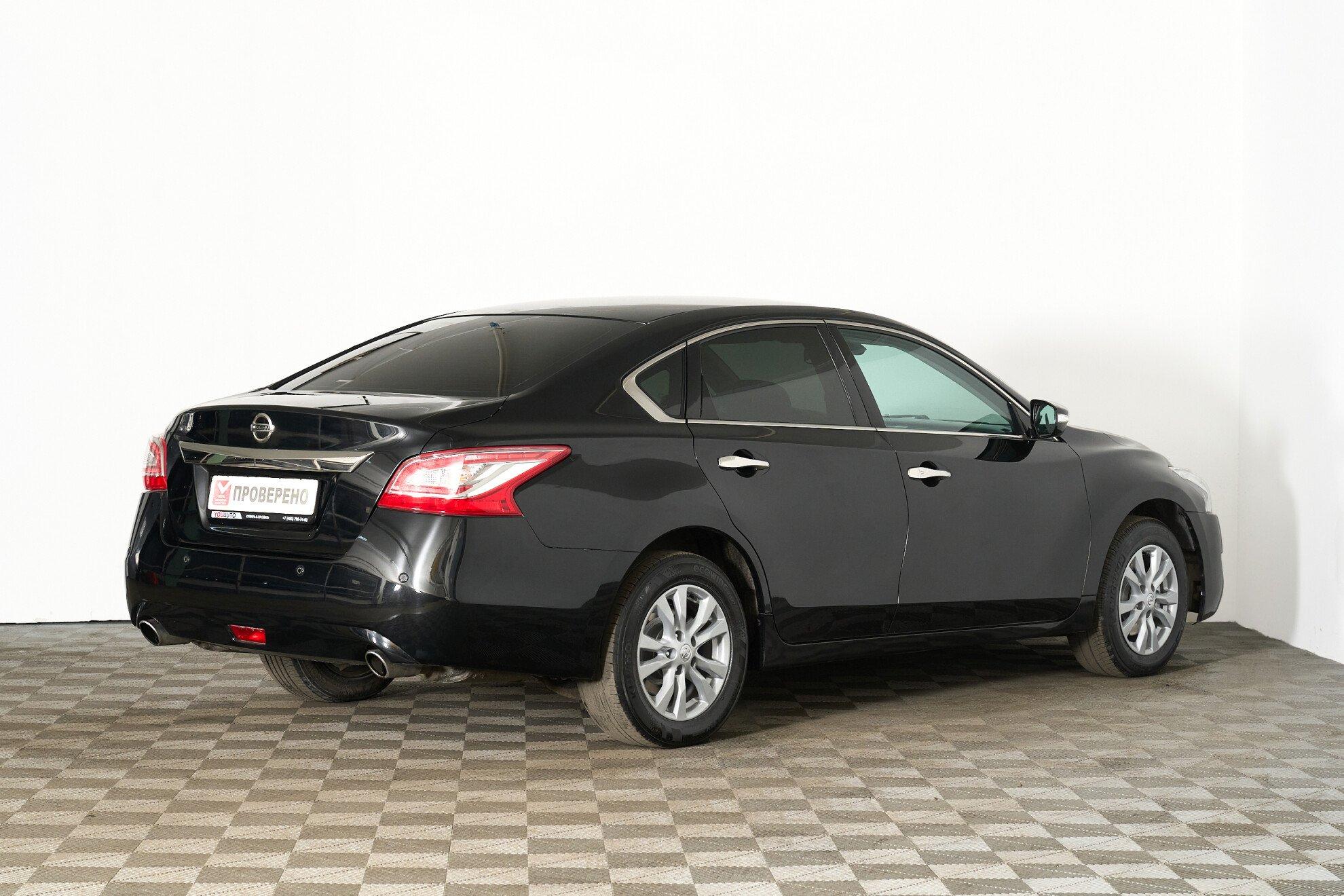 Nissan Teana 2015, черный