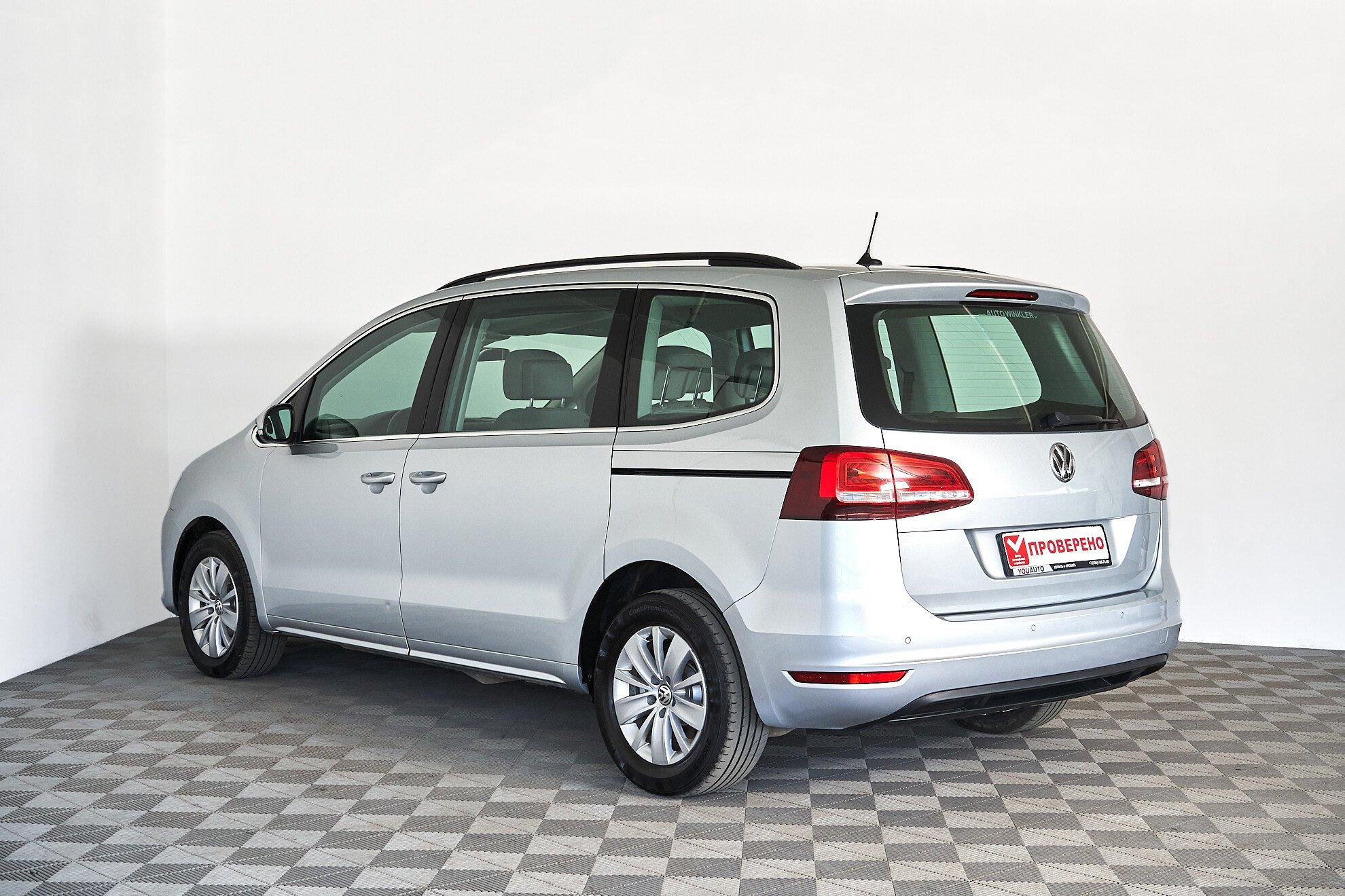 Volkswagen Sharan 2019, серебряный