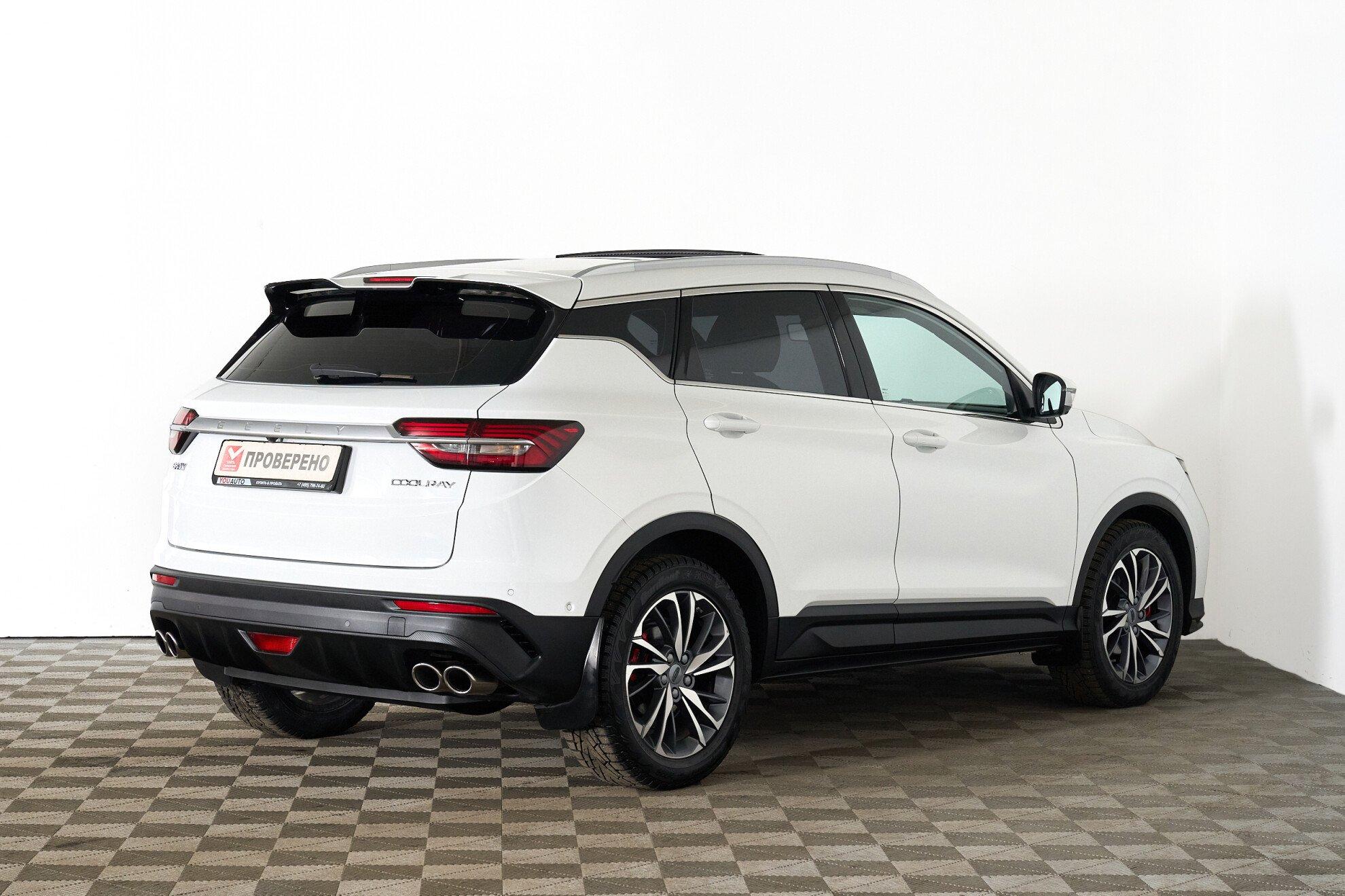 Geely Coolray 2021, белый