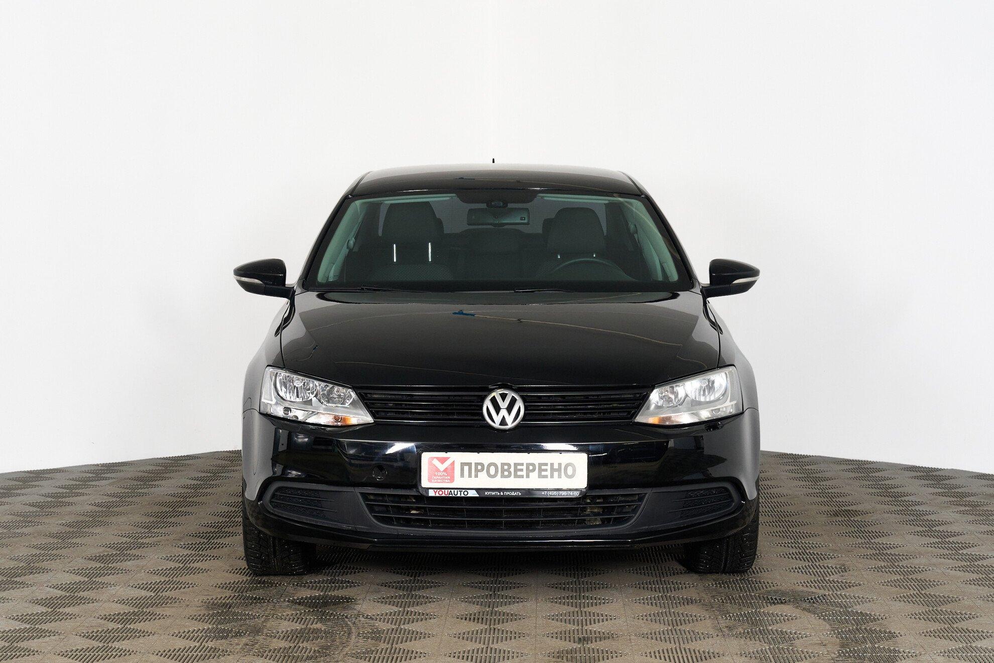 Volkswagen Jetta 2012, черный