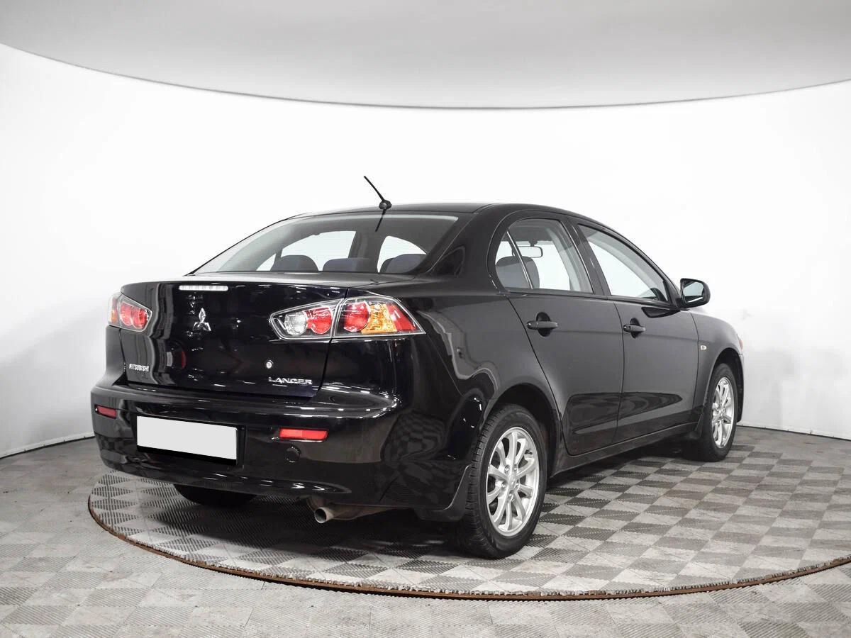 Mitsubishi Lancer 2013, черный