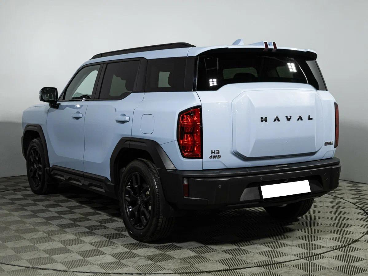 Haval H3 2024, голубой