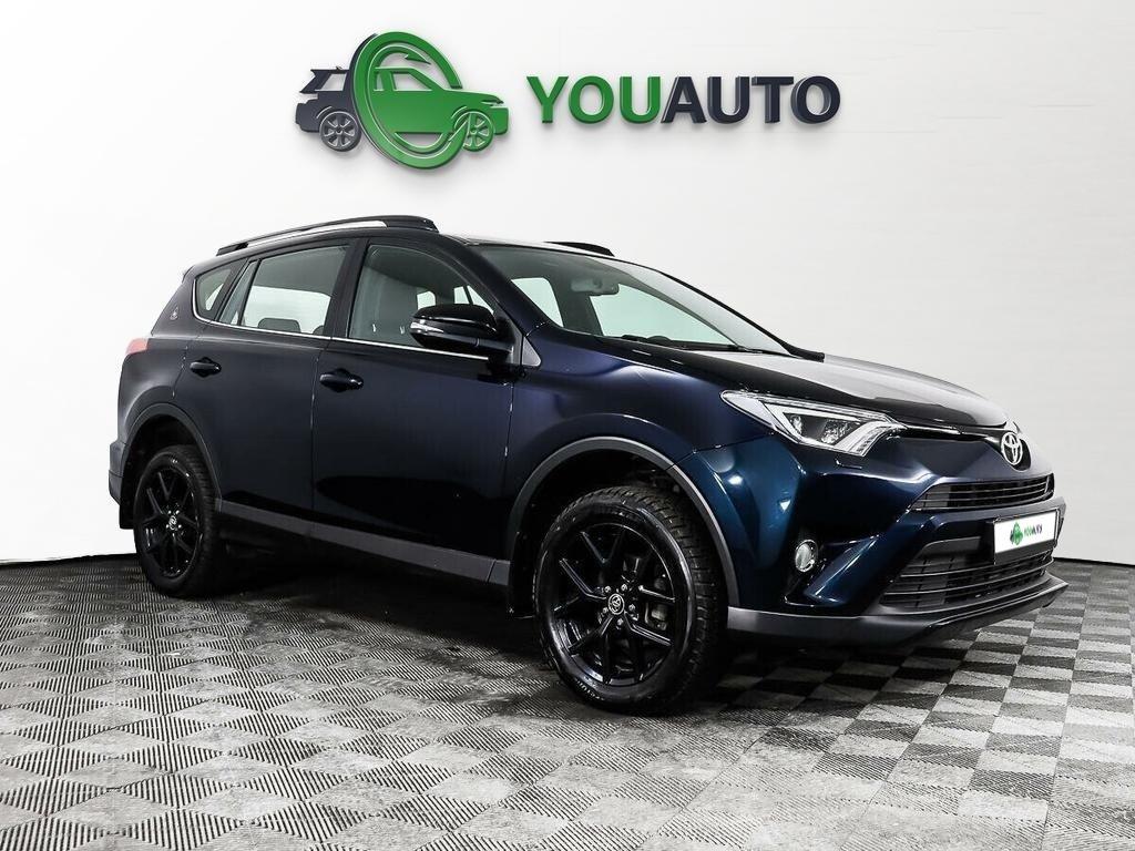 Toyota RAV4 2019, синий