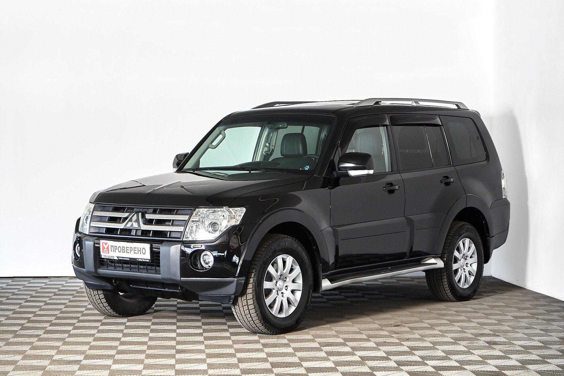 Mitsubishi Pajero 2007, черный