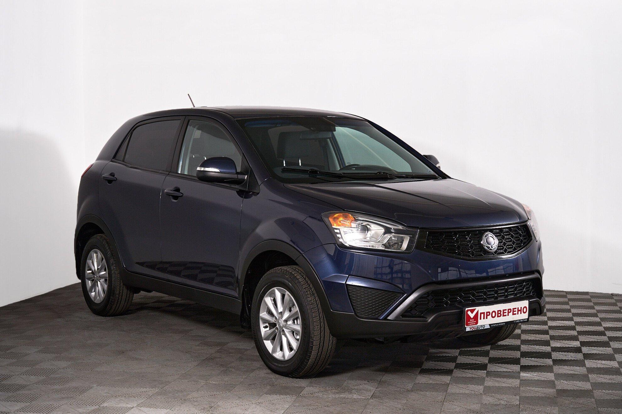SsangYong Actyon 2013, синий